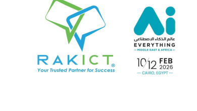 شركة RAKICT تعزز حضورها الإقليمي من خلال مشاركتها في قمة “AI Everything الشرق الأوسط وأفريقيا”