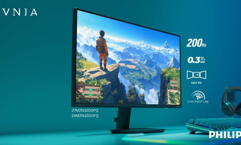 «فيليبس» تطلق شاشة الألعاب Evnia السريعة بتردد 200 هرتز: مصممة خصيصًا لعشاق الألعاب في الشرق الأوسط